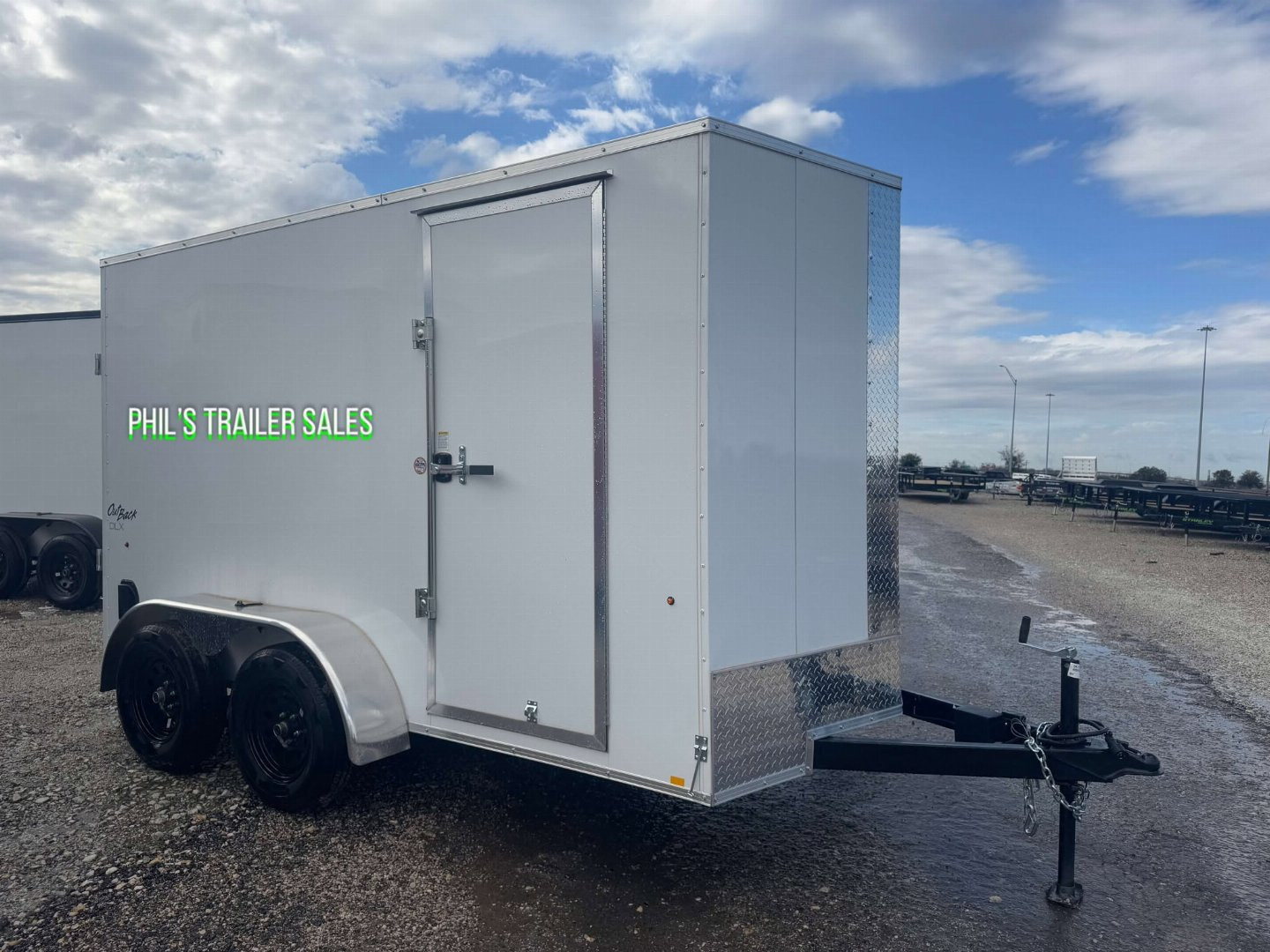 New 2025 Pace American 6x12 SCREWLESS EXTERIOR Cargo / Enclosed Trailer 6'6'' INTERIOR