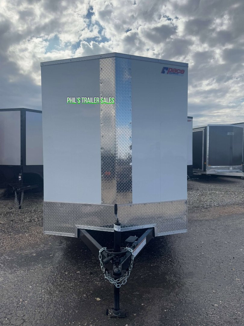 New 2025 Pace American 6x12 SCREWLESS EXTERIOR Cargo / Enclosed Trailer 6'6'' INTERIOR