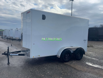 New 2025 Pace American 6x12 SCREWLESS EXTERIOR Cargo / Enclosed Trailer 6'6'' INTERIOR