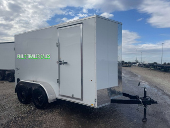 New 2025 Pace American 6x12 SCREWLESS EXTERIOR Cargo / Enclosed Trailer 6'6'' INTERIOR