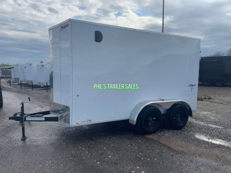New 2025 Pace American 6x12 SCREWLESS EXTERIOR Cargo / Enclosed Trailer 6'6'' INTERIOR