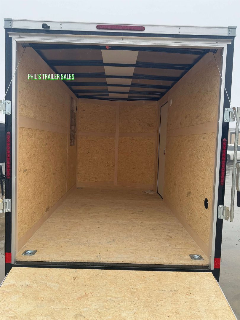 New WELLS CARGO FAST TRACK 6X12 6' 6 INTERIOR Enclosed Cargo Trailer D SERIES SEMI SCREWLESS EXTERIOR