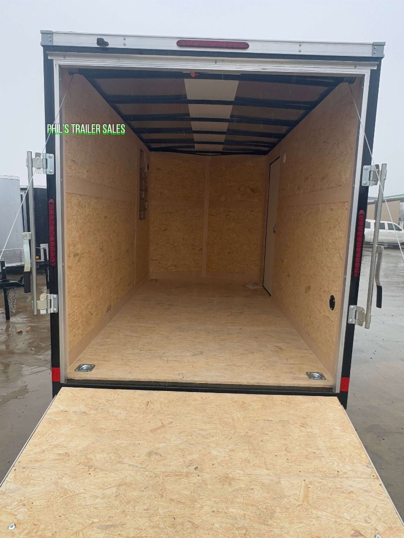 New WELLS CARGO FAST TRACK 6X12 6' 6 INTERIOR Enclosed Cargo Trailer D SERIES SEMI SCREWLESS EXTERIOR