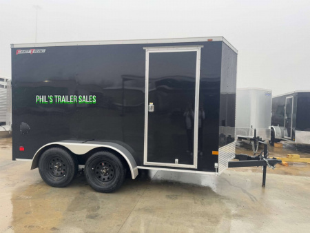 New WELLS CARGO FAST TRACK 6X12 6' 6 INTERIOR Enclosed Cargo Trailer D SERIES SEMI SCREWLESS EXTERIOR