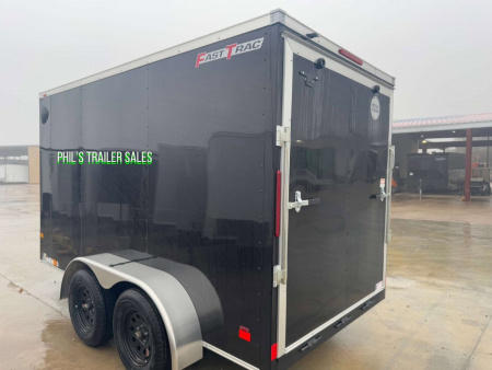New WELLS CARGO FAST TRACK 6X12 6' 6 INTERIOR Enclosed Cargo Trailer D SERIES SEMI SCREWLESS EXTERIOR