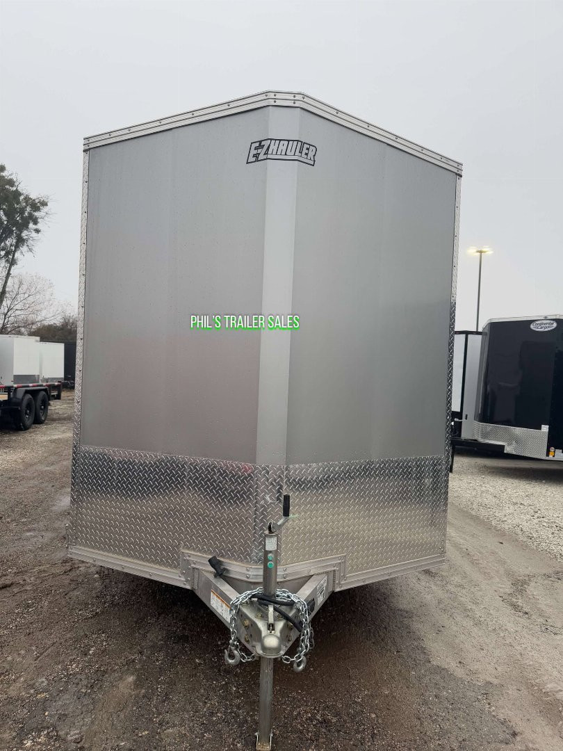 New 2023 E-Z Hauler 7X16 ALL ALUMINUM Cargo / Enclosed Trailer FACTORY DEMO ONLY 1 AVAILABLE AT THIS PRICE! NO REORDERS!