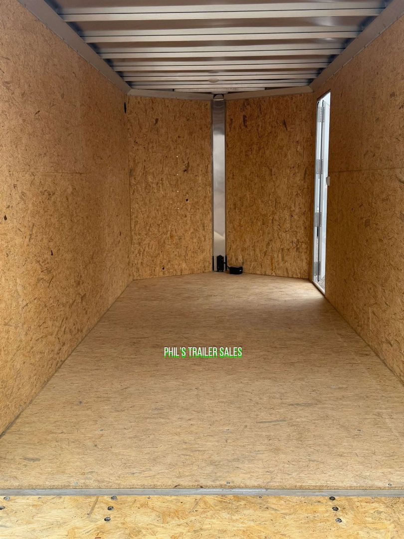 New 2023 E-Z Hauler 7X16 ALL ALUMINUM Cargo / Enclosed Trailer FACTORY DEMO ONLY 1 AVAILABLE AT THIS PRICE! NO REORDERS!