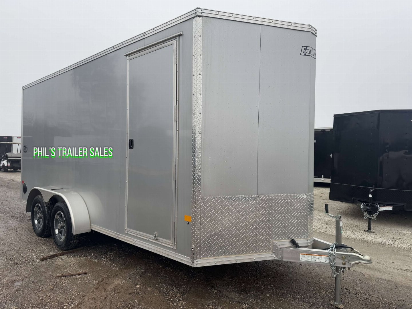 New 2023 E-Z Hauler 7X16 ALL ALUMINUM Cargo / Enclosed Trailer FACTORY DEMO ONLY 1 AVAILABLE AT THIS PRICE! NO REORDERS!