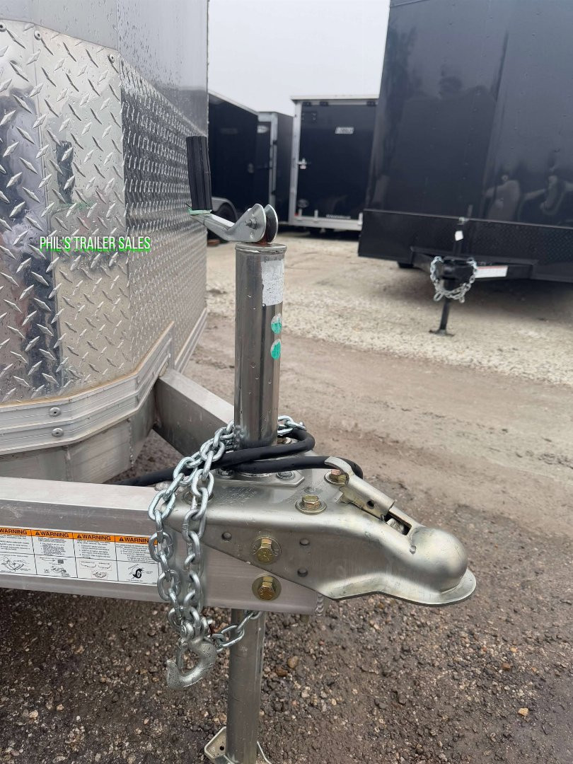 New 2023 E-Z Hauler 7X16 ALL ALUMINUM Cargo / Enclosed Trailer FACTORY DEMO ONLY 1 AVAILABLE AT THIS PRICE! NO REORDERS!