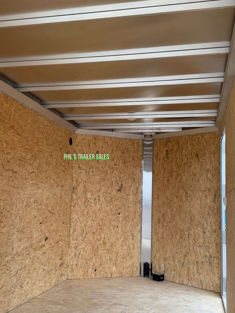 New 2023 E-Z Hauler 7X16 ALL ALUMINUM Cargo / Enclosed Trailer FACTORY DEMO ONLY 1 AVAILABLE AT THIS PRICE! NO REORDERS!