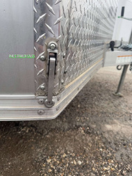 New 2023 E-Z Hauler 7X16 ALL ALUMINUM Cargo / Enclosed Trailer FACTORY DEMO ONLY 1 AVAILABLE AT THIS PRICE! NO REORDERS!