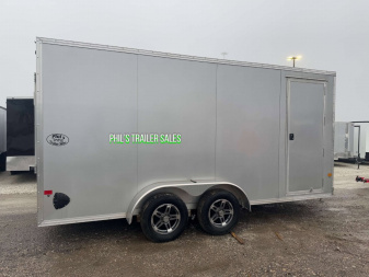 New 2023 E-Z Hauler 7X16 ALL ALUMINUM Cargo / Enclosed Trailer FACTORY DEMO ONLY 1 AVAILABLE AT THIS PRICE! NO REORDERS!