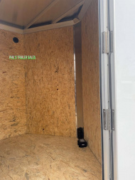 New 2023 E-Z Hauler 7X16 ALL ALUMINUM Cargo / Enclosed Trailer FACTORY DEMO ONLY 1 AVAILABLE AT THIS PRICE! NO REORDERS!