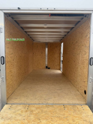 New 2023 E-Z Hauler 7X16 ALL ALUMINUM Cargo / Enclosed Trailer FACTORY DEMO ONLY 1 AVAILABLE AT THIS PRICE! NO REORDERS!