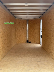 New 2023 E-Z Hauler 7X16 ALL ALUMINUM Cargo / Enclosed Trailer FACTORY DEMO ONLY 1 AVAILABLE AT THIS PRICE! NO REORDERS!