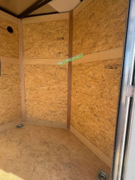 New HAULMARK PASSPORT 6X12 6' 6 INTERIOR Enclosed Cargo Trailer D SERIES SEMI SCREWLESS EXTERIOR