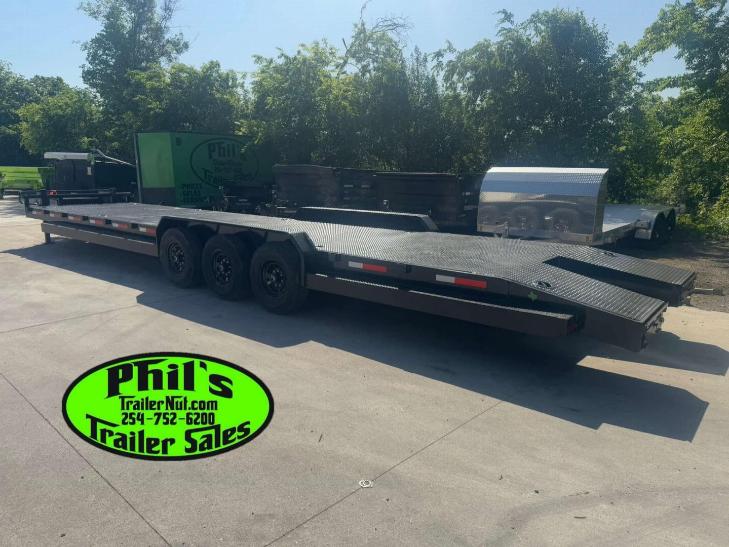 New 2026 Stanley Trailers 36' OPEN CAR HAULER Equipment Trailer