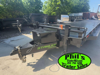New 2026 Stanley Trailers 36' OPEN CAR HAULER Equipment Trailer