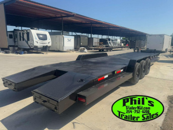 New 2026 Stanley Trailers 36' OPEN CAR HAULER Equipment Trailer