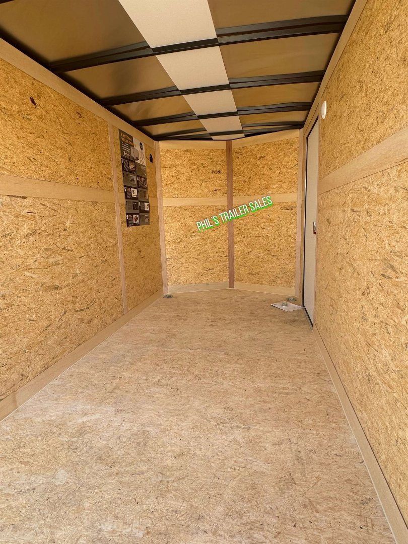 New WELLS CARGO FAST TRACK 6X12 6' 6 INTERIOR Enclosed Cargo Trailer D SERIES SEMI SCREWLESS EXTERIOR