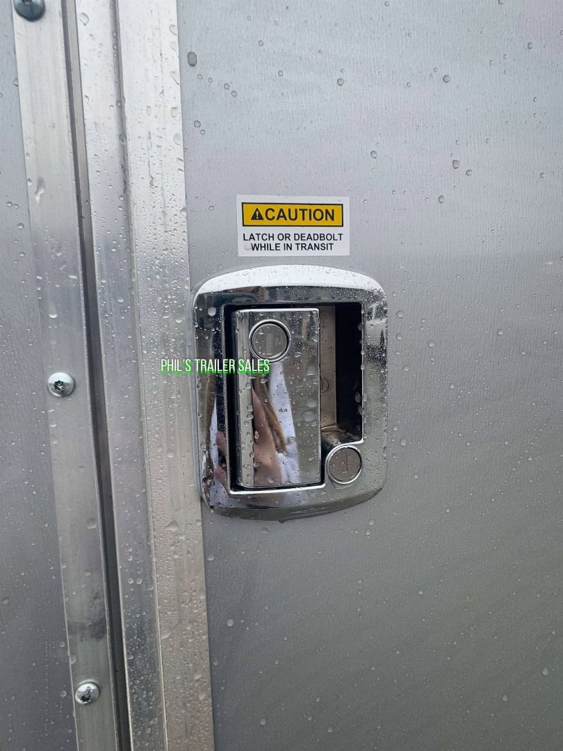 New WELLS CARGO FAST TRACK 6X12 6' 6 INTERIOR Enclosed Cargo Trailer D SERIES SEMI SCREWLESS EXTERIOR