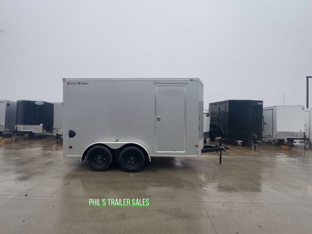 New WELLS CARGO FAST TRACK 6X12 6' 6 INTERIOR Enclosed Cargo Trailer D SERIES SEMI SCREWLESS EXTERIOR