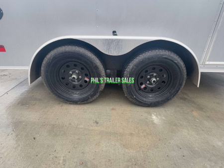 New WELLS CARGO FAST TRACK 6X12 6' 6 INTERIOR Enclosed Cargo Trailer D SERIES SEMI SCREWLESS EXTERIOR