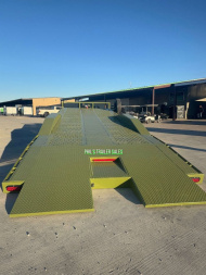 New 102 X 24 DRIVE OVER FENDER TILT Equipment Trailer HEAVY DUTY 7K AXLES STEEL DECK