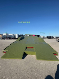 New 102 X 24 DRIVE OVER FENDER TILT Equipment Trailer HEAVY DUTY 7K AXLES STEEL DECK