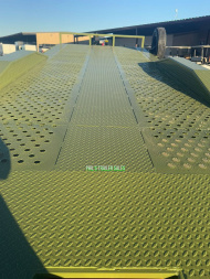 New 102 X 24 DRIVE OVER FENDER TILT Equipment Trailer HEAVY DUTY 7K AXLES STEEL DECK