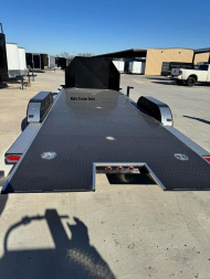 New 102 Ironworks TILT 20 X 102 ELIMINATOR OPEN CAR HAULER WITH SHIELD