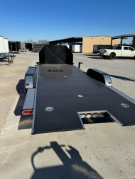 New 102 Ironworks TILT 20 X 102 ELIMINATOR OPEN CAR HAULER WITH SHIELD