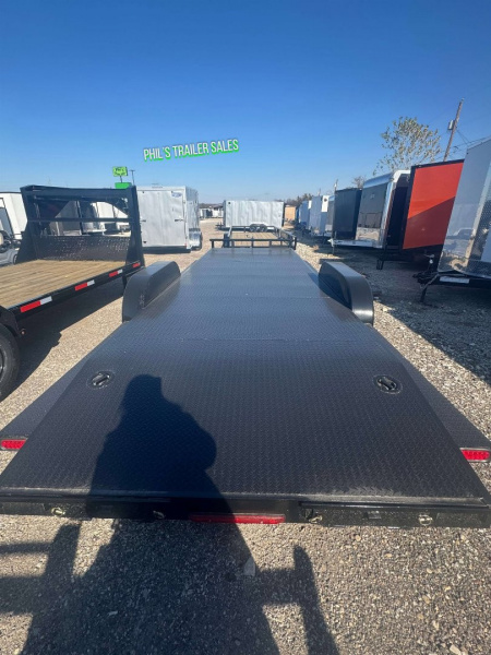 New Stanley Trailers 83X24 UPGRADED 6000LB AXLES D RATED TO 9990 GVWR STEEL DECK OPEN CAR HAULER 83X24 Utility Trailer