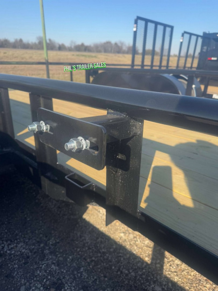 New 2025 Stanley Trailers 83X12 PIPE TOP OPEN TRAILER Utility Trailer SLIDE IN RAMPS