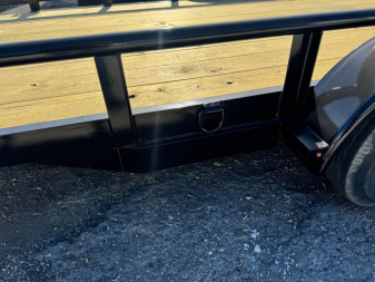 New 2025 Stanley Trailers 83X20 PIPE TOP EQUIPMENT TRAILER Utility Trailer HEAVY DUTY 6K AXLES D RATED FOR 9990LBS STAND UP RAMPS