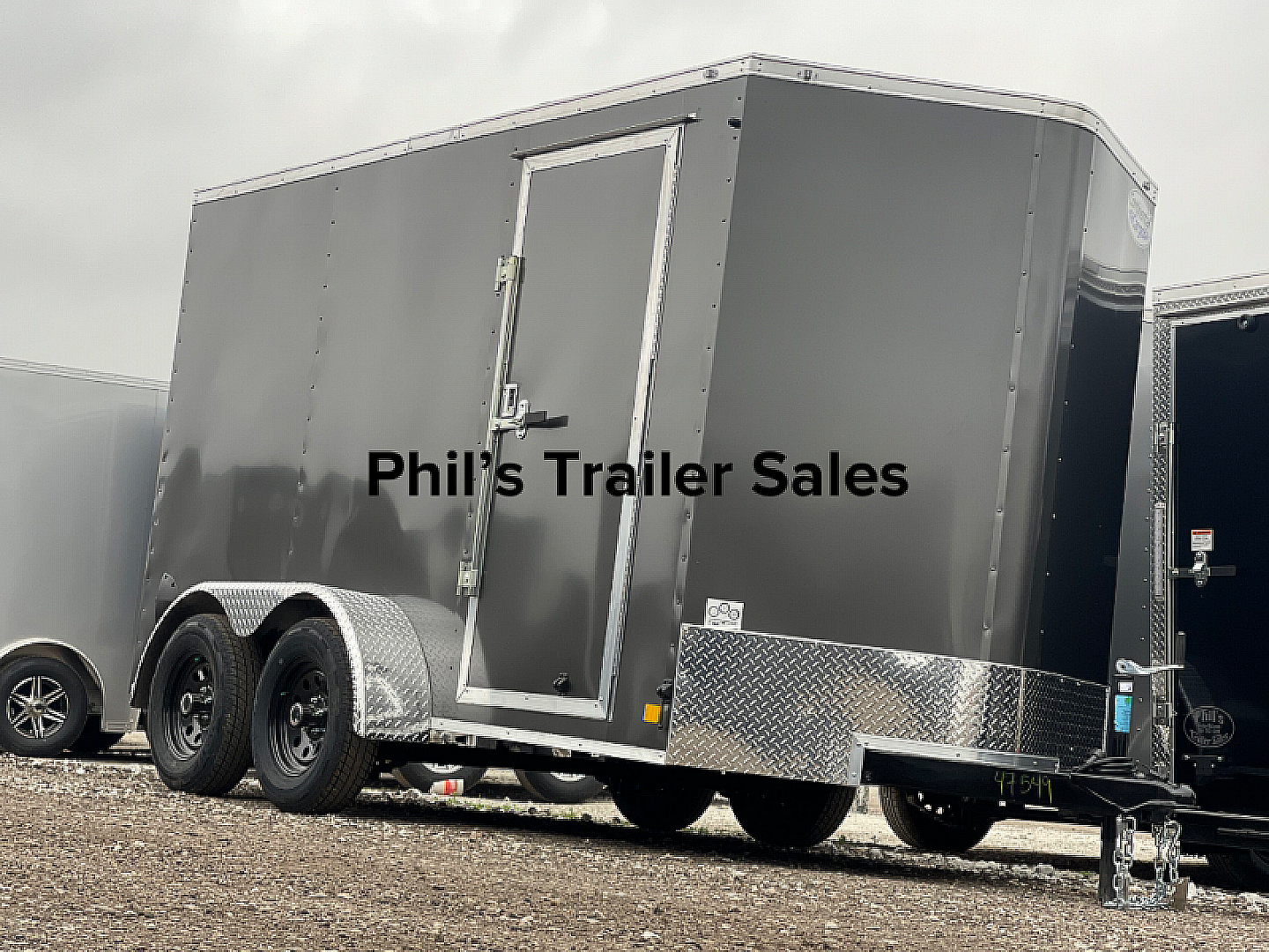 New Continental Cargo NEW 7X16 + V-NOSE ENCLOSED CARGO TRAILER Cargo / Enclosed Trailer