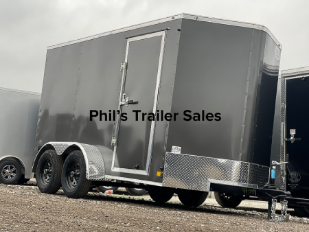 New Continental Cargo NEW 7X16 + V-NOSE ENCLOSED CARGO TRAILER Cargo / Enclosed Trailer