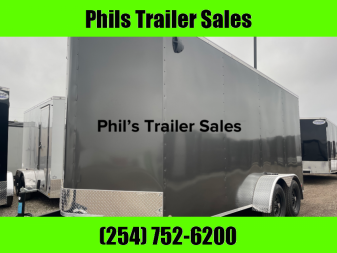 New 2025 CONTINENTAL CARGO NEW 7X16 + V-NOSE DELUXE ENCLOSED CARGO TRAILER Cargo / Enclosed Trailer 6'6'' INTERIOR