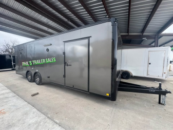 New 2025 Continental Cargo 8.5 X 28 Car / Racing Trailer TORSION SPREAD AXLES