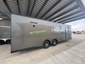 New 2025 Continental Cargo 8.5 X 28 Car / Racing Trailer TORSION SPREAD AXLES