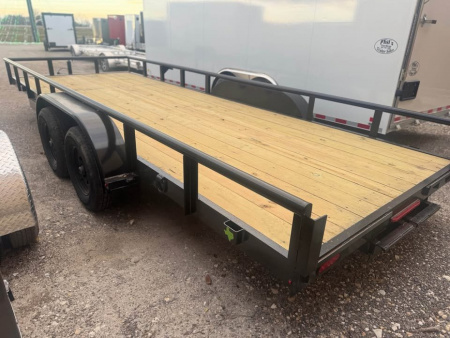New Stanley Trailers 83X20 PIPE TOP UTILITY TRAILER HEAVY DUTY 6K AXLES EQUIPMENT TRAILER Utility Trailer