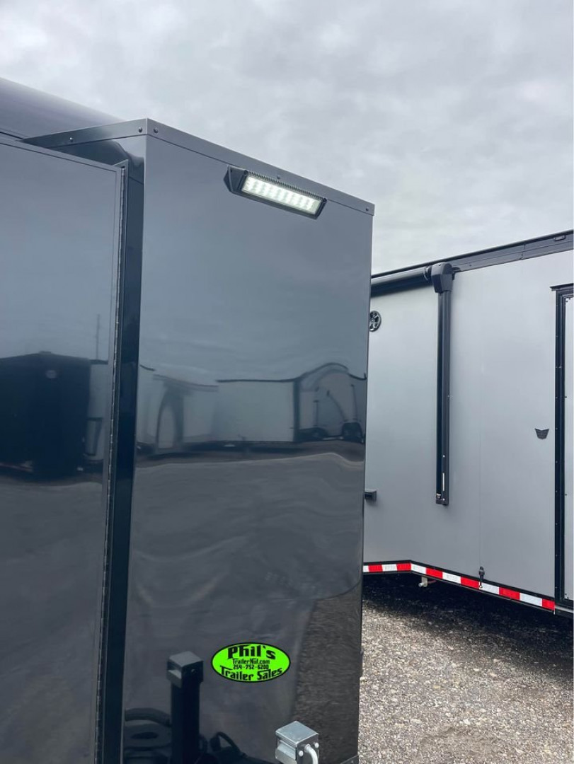 New 2025 HAULMARK 32' EDGE PRO TONGUE BOX / ELECTRIC AWNING / AIRLINES Car / Racing Trailer