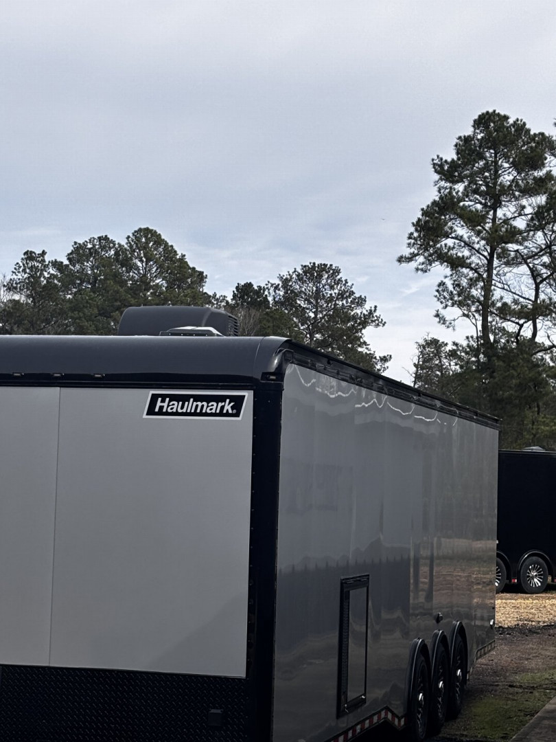 New 2025 Haulmark Car / Racing Trailer BATHROOM, AC, AND AWNING.. RACE READY !!!!!