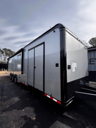 New 2025 Haulmark Car / Racing Trailer BATHROOM, AC, AND AWNING.. RACE READY !!!!!