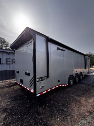 New 2025 Haulmark Car / Racing Trailer BATHROOM, AC, AND AWNING.. RACE READY !!!!!