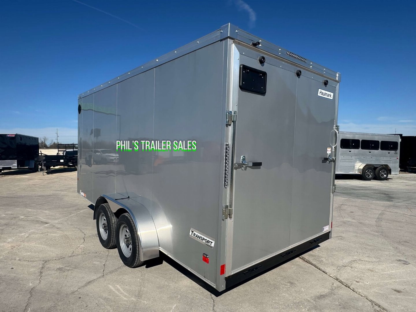 New 2025 HAULMARK TRANSPORT 7X16 Cargo / Enclosed Trailer 7' INTERIOR HEIGHT SCREWLESS EXTERIOR UPGRADE