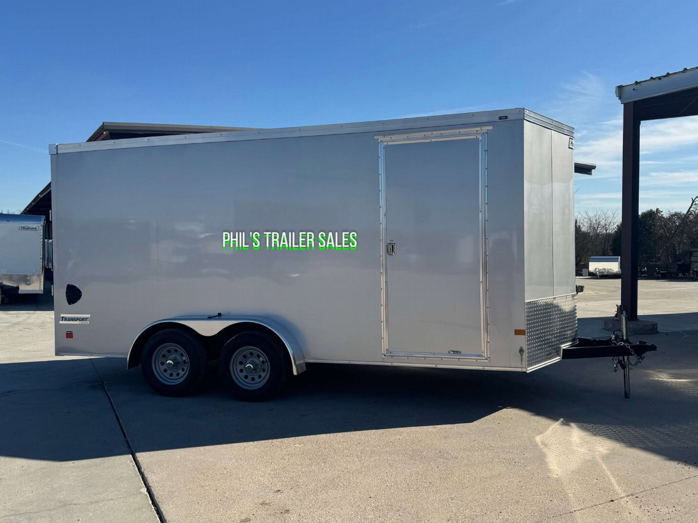 New 2025 HAULMARK TRANSPORT 7X16 Cargo / Enclosed Trailer 7' INTERIOR HEIGHT SCREWLESS EXTERIOR UPGRADE
