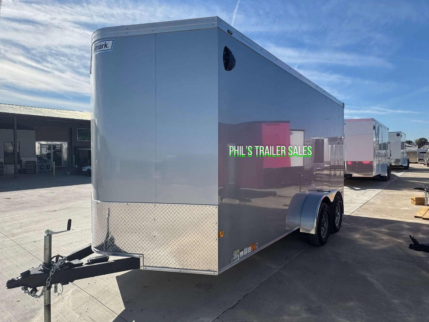 New 2025 HAULMARK TRANSPORT 7X16 Cargo / Enclosed Trailer 7' INTERIOR HEIGHT SCREWLESS EXTERIOR UPGRADE