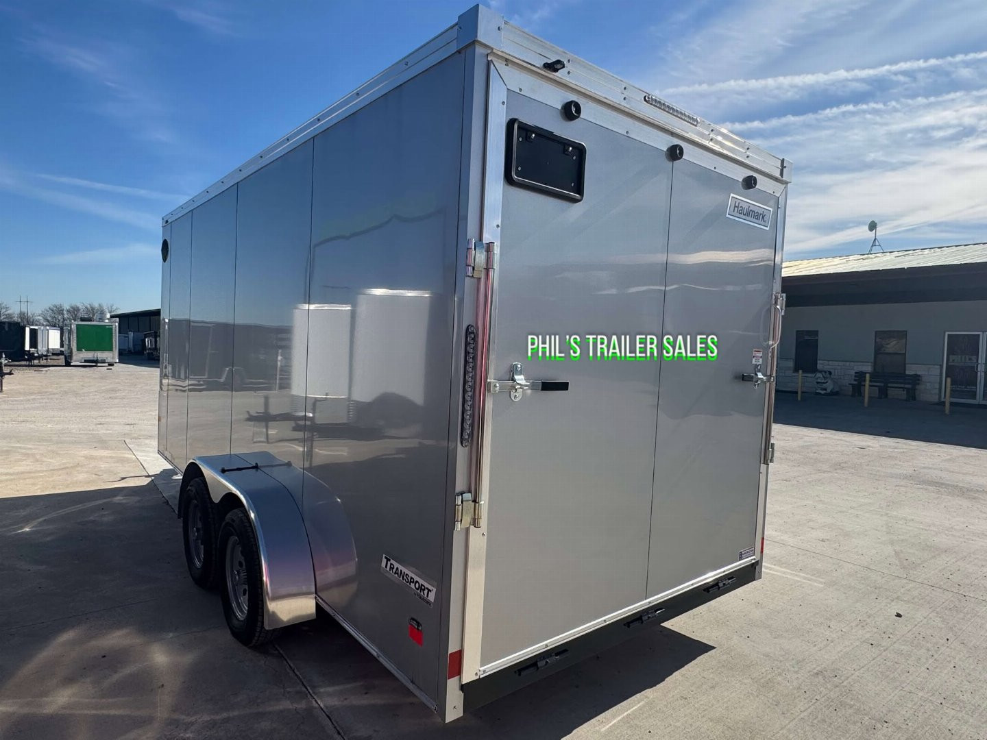 New 2025 HAULMARK TRANSPORT 7X16 Cargo / Enclosed Trailer 7' INTERIOR HEIGHT SCREWLESS EXTERIOR UPGRADE