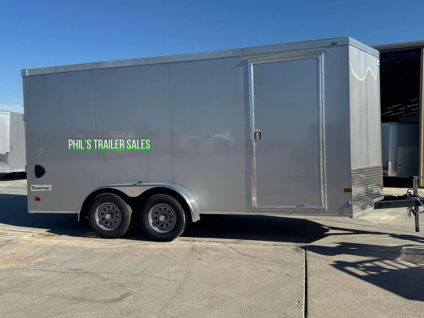 New 2025 HAULMARK TRANSPORT 7X16 Cargo / Enclosed Trailer 7' INTERIOR HEIGHT SCREWLESS EXTERIOR UPGRADE